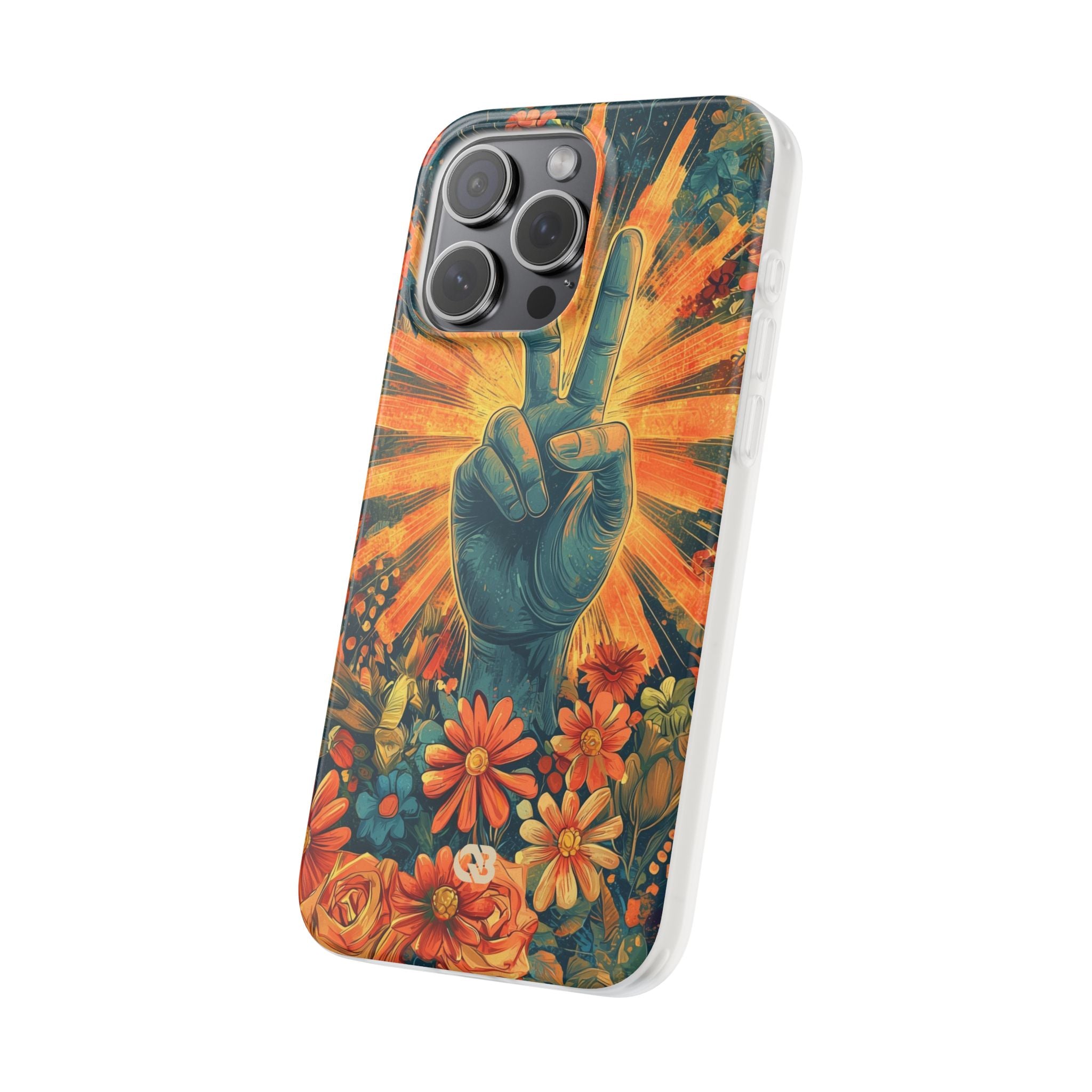 Radiant Peace Bloom · Soft Phone Case for iPhone