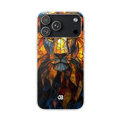 Amber Glass Lion · Soft Phone Case for iPhone