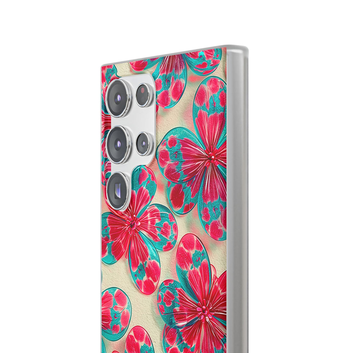Lucite Jelly Bloom · Lite Phone Case for Samsung · Pink