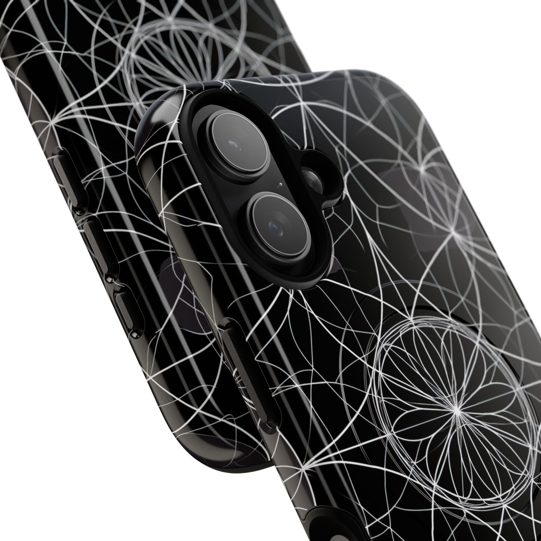 Radiant Petal Orbit iPhone 17 Case - Tough+ - CASE•BOB