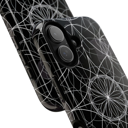 Radiant Petal Orbit iPhone 17 Case - Tough+ - CASE•BOB