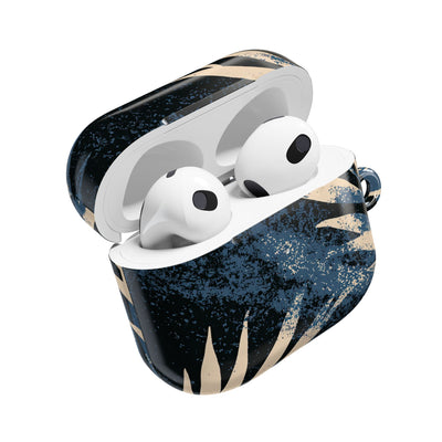 Indigo Palm Horizon · Hard Case for AirPods & AirPods Pro · Blue