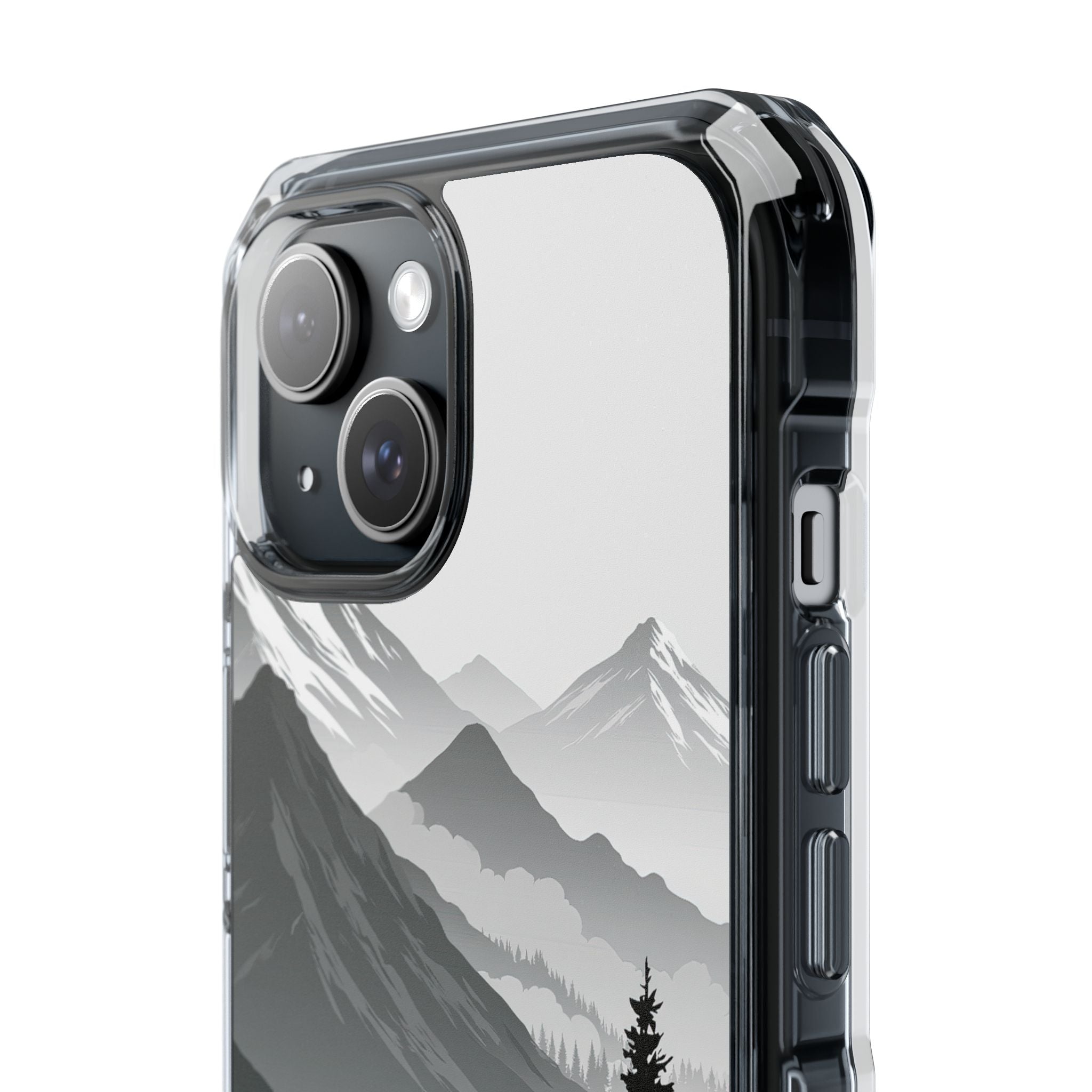 Grey Impact MagSafe Phone Case for iPhone - Granite Ridge Mist