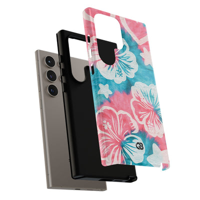 Tropical Hibiscus Bloom · Tough Phone Case for Samsung · Teal