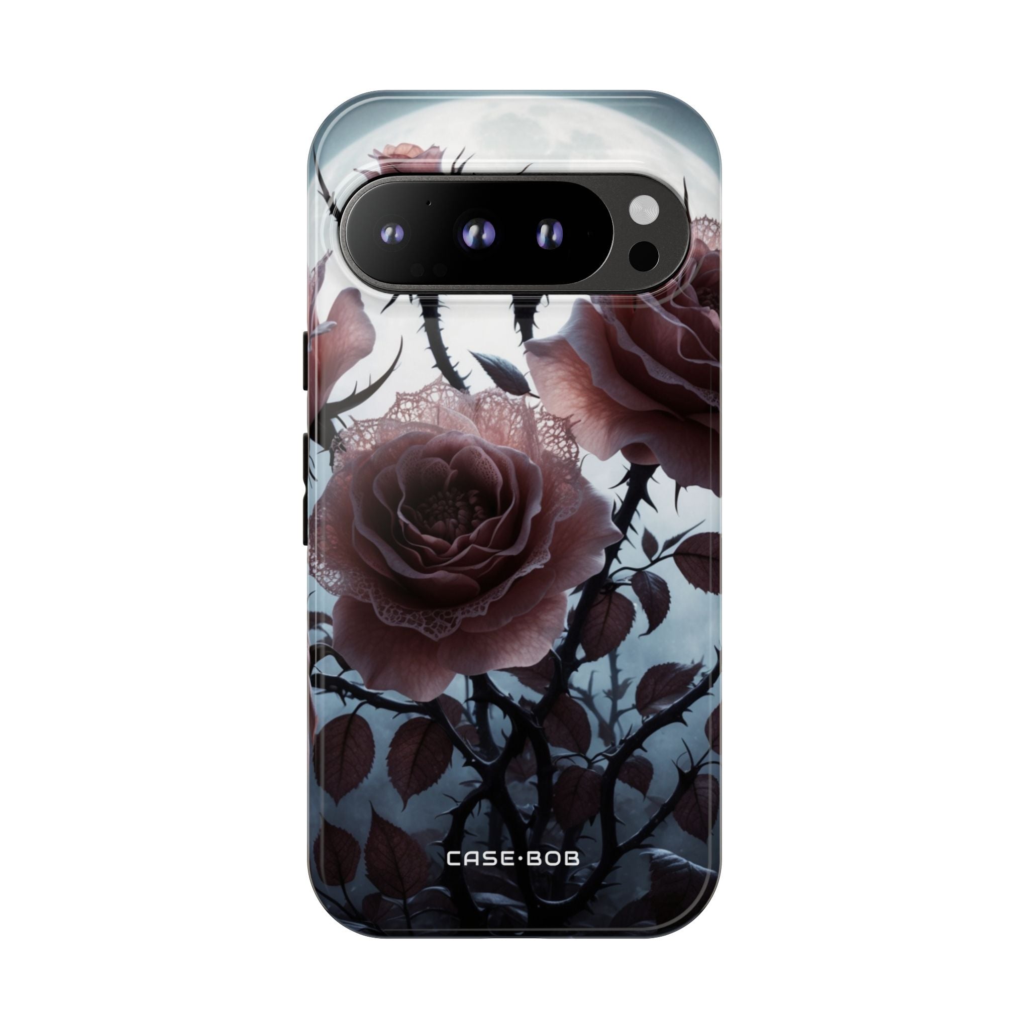 Leuchtende Rosen Dornen Google Pixel 9 Pro Case - Tough