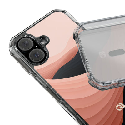 Pink Impact MagSafe Phone Case for iPhone - Dune Shadow Layers