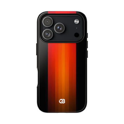 Crimson Core Pillar · Tough Phone Case for iPhone