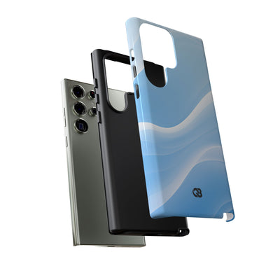 Blue Tough Phone Case for Samsung - Glacial Blue Silk