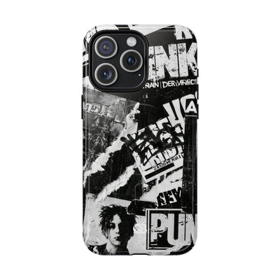Underground Punk Collage · Tough 2.0 Magnetic Phone Case for iPhone · Black