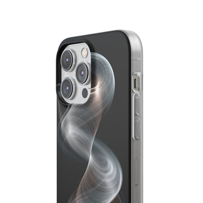 Luminous Vortex · Lite Phone Case for iPhone ·  Black
