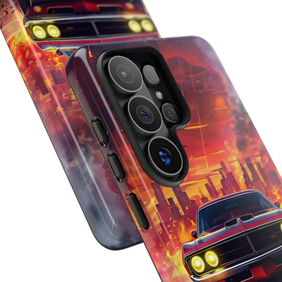 Inferno City Run · Tough Coque de téléphone pour Samsung