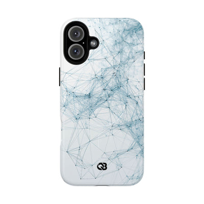Blue Tough 2.0 Magsafe Phone Case for iPhone - Glacial Neural Web