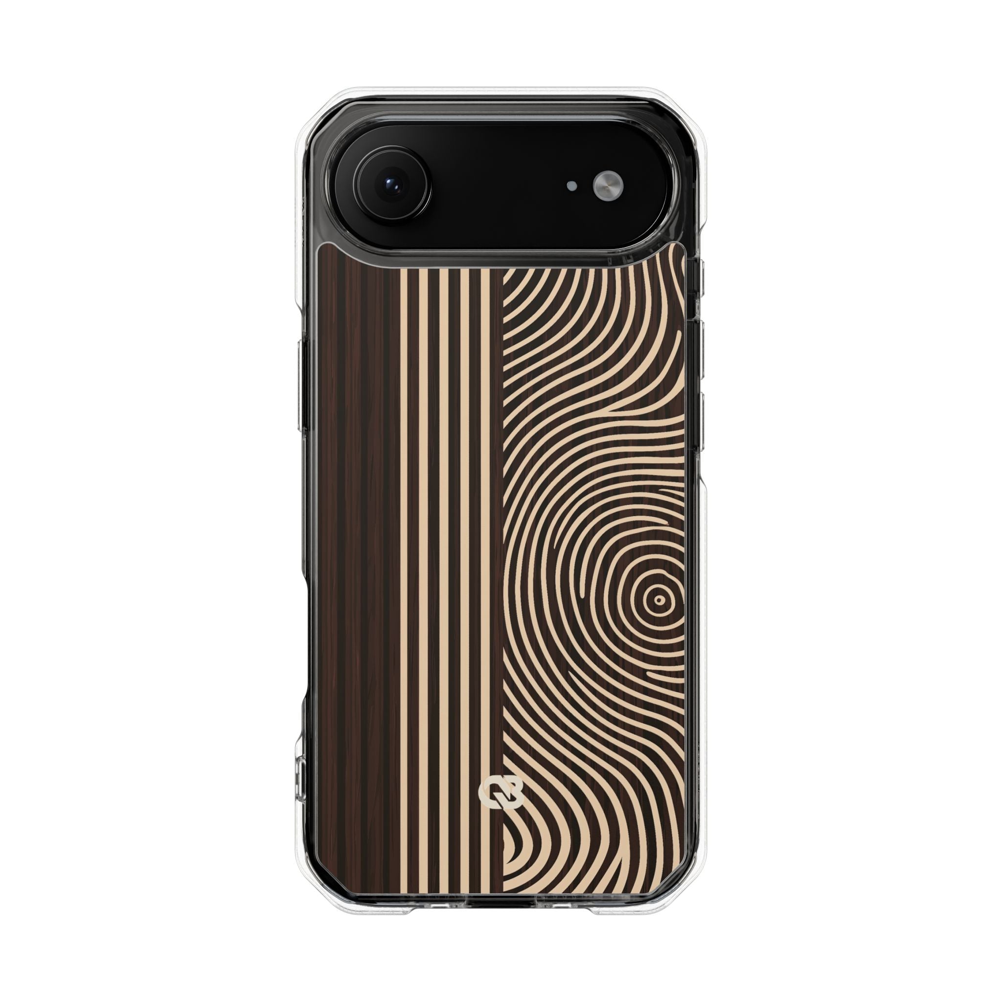 Brown Impact MagSafe Phone Case for iPhone - Espresso Sand Ridge