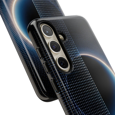 Luminous Meridian · Tough Phone Case for Samsung · Black