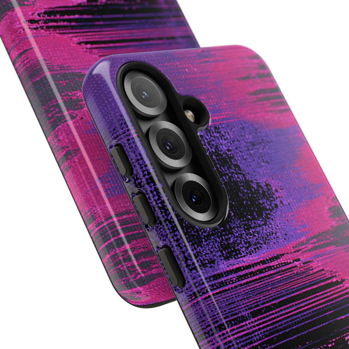 Neon Signal Shift · Tough Phone Case for Samsung · Purple