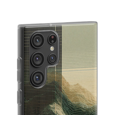 Beige Lite Phone Case for Samsung - Veridian Data Ridge
