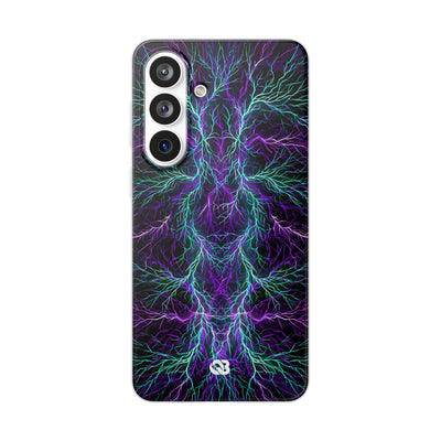 Electric Plasma Arbor · Lite Phone Case for Samsung · Purple