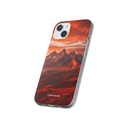 Jagged Glow iPhone 14 Case - Soft