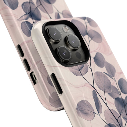 Veined Leaf Whisper iPhone 14 Pro Max Case - Tough+