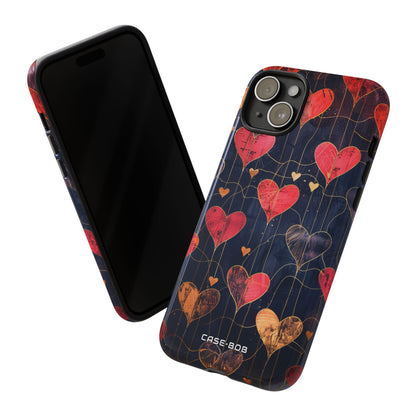 Golden Hearts Network iPhone 15 Plus Case - Tough