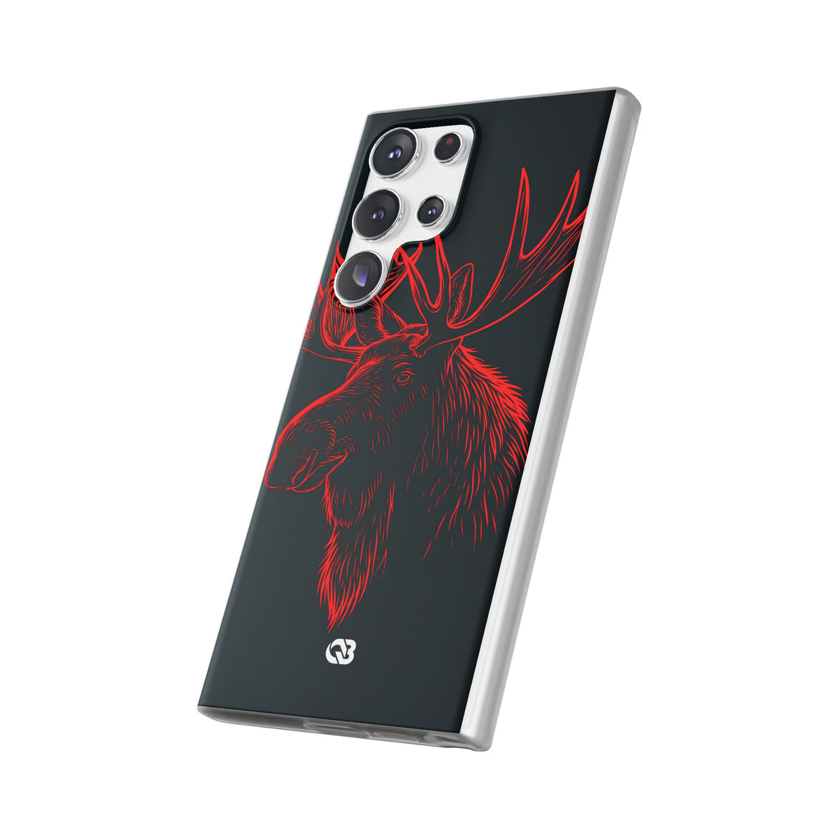 Nordic Elk · Lite Phone Case for Samsung · Black