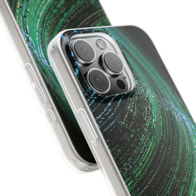 Orbital Data Stream · Lite Phone Case for iPhone ·  Green