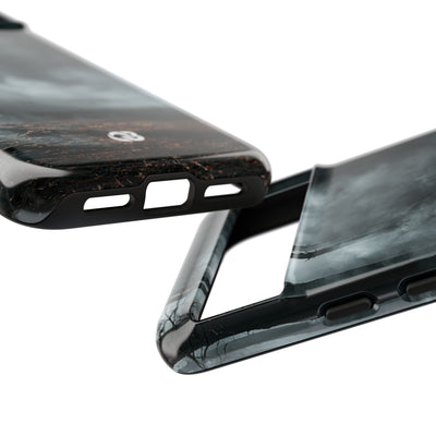 Shadowed Pine Mist · Tough Phone Case for Pixel ·  Black