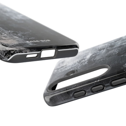 Texturiertes Blackscape Samsung S25 Plus Case - Tough