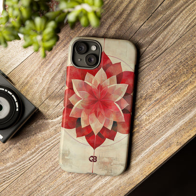 Crimson Petal Peak · Tough Phone Case for iPhone