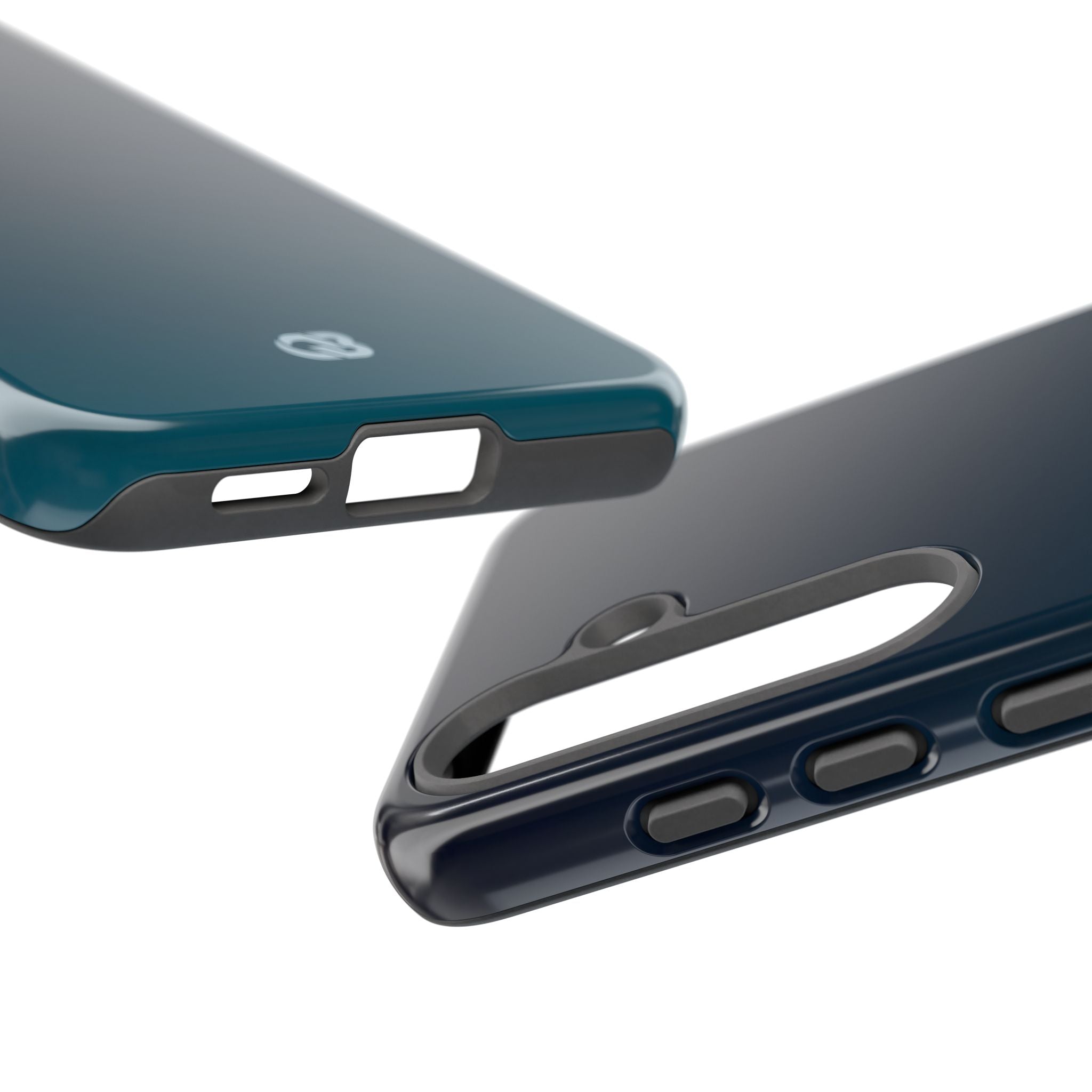 Teal Tough Phone Case for Samsung - Abyss Teal Haze