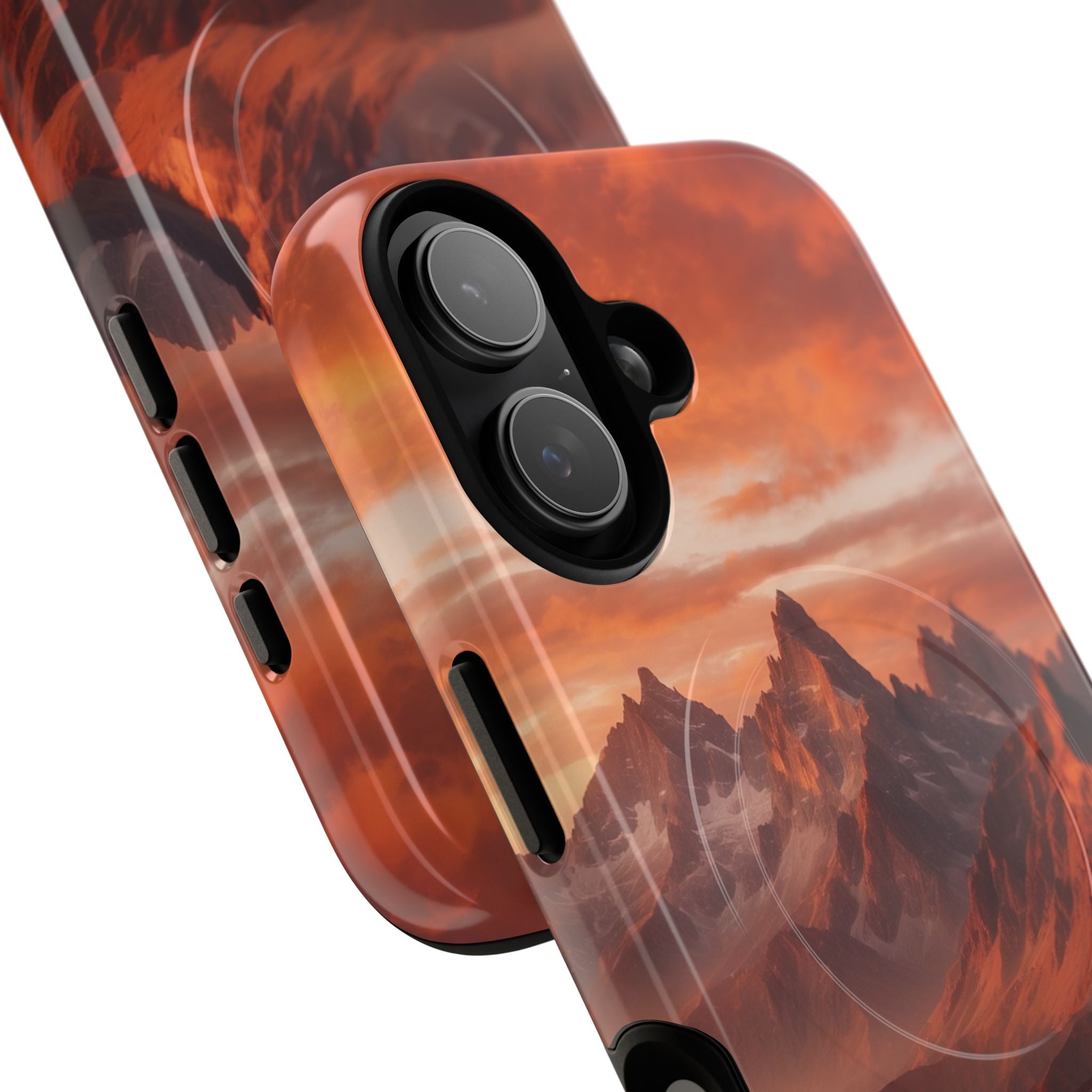 Jagged Glow iPhone 17 Case - Tough+ - CASE•BOB