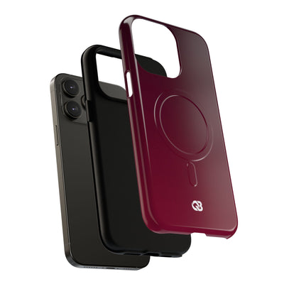 Red Tough 2.0 Magsafe Phone Case for iPhone - Deep Sangria Gradient