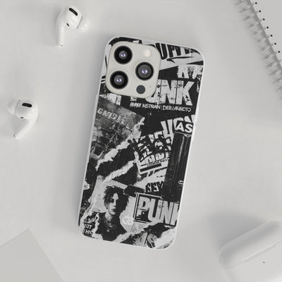 Underground Punk Collage · Lite Phone Case for iPhone ·  Black