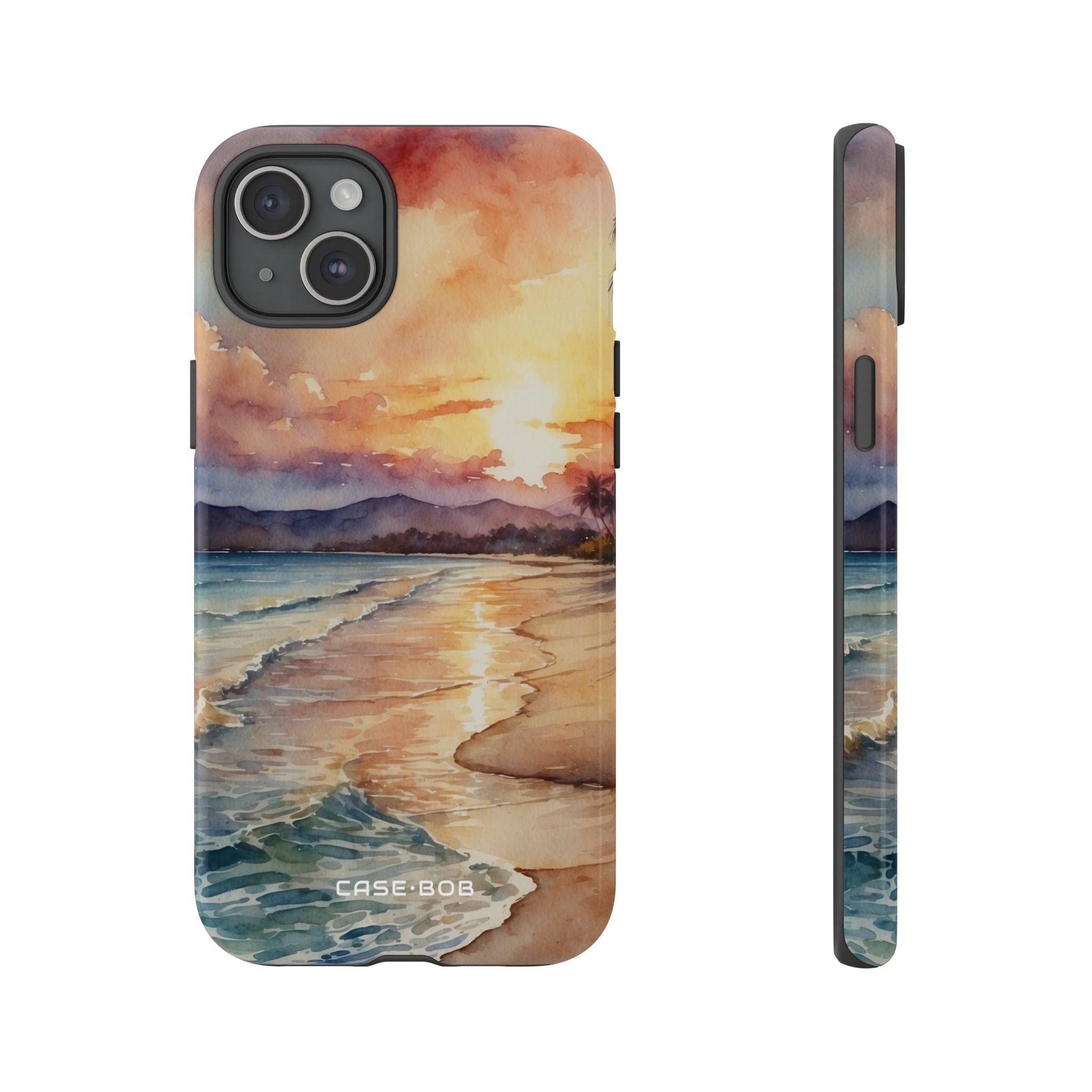 Sunset Reflection iPhone 15 Plus Case - Tough