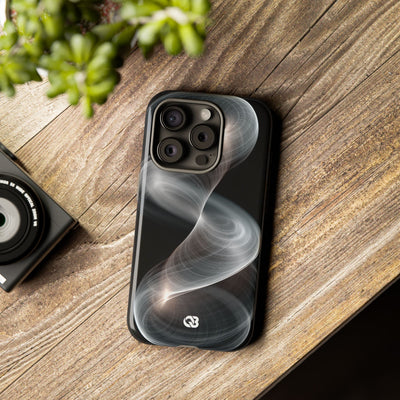 Luminous Vortex · Tough Phone Case for iPhone · Black