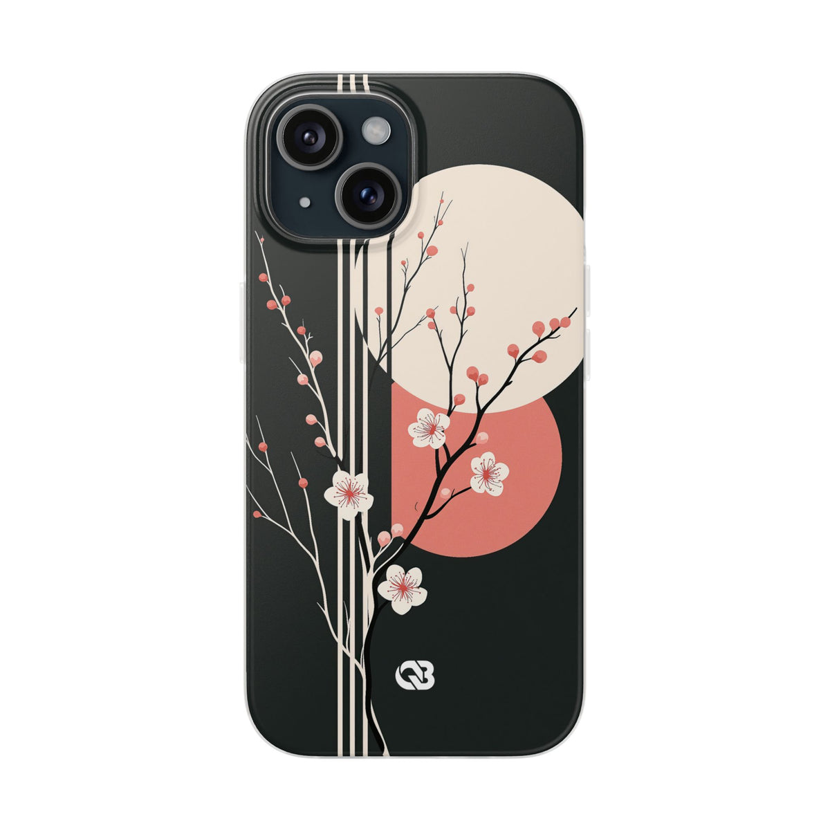 Nocturne Sakura Branch · Lite Phone Case for iPhone ·  Black