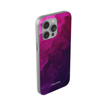Violet Swirl iPhone 14 Pro Max Case - Soft