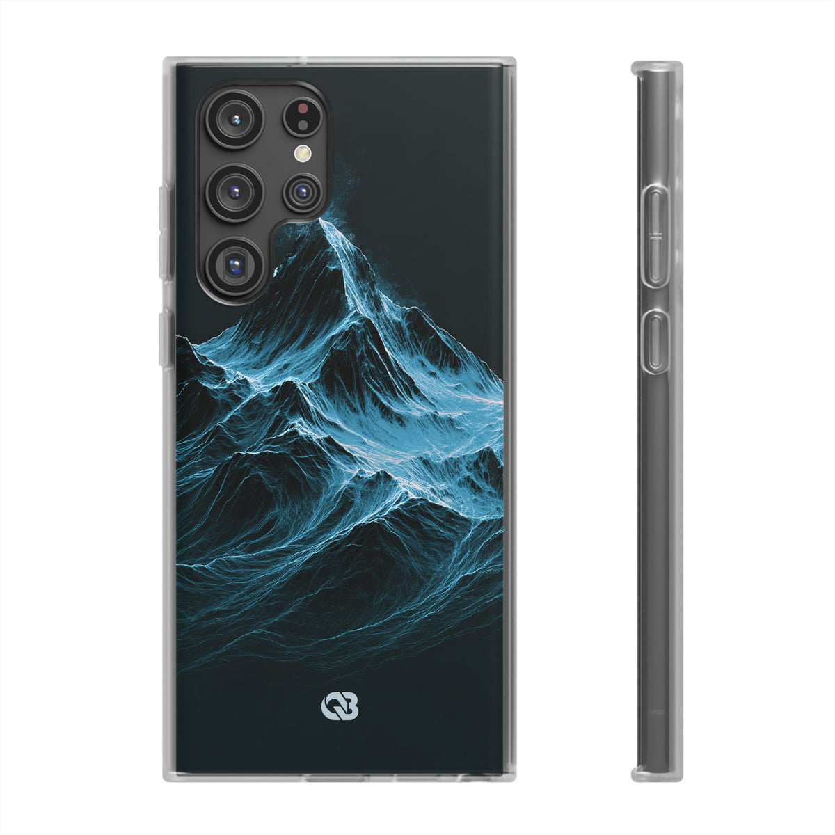 Nordic Frost Peak · Lite Phone Case for Samsung · Blue
