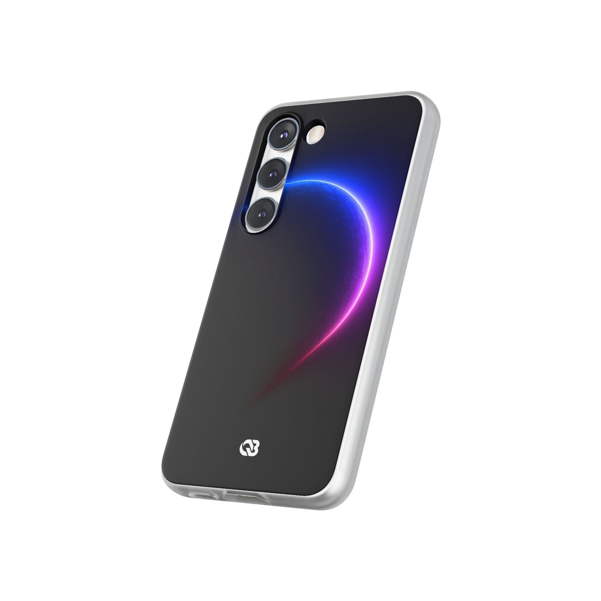 Luminous Eclipse · Lite Phone Case for Samsung · Black