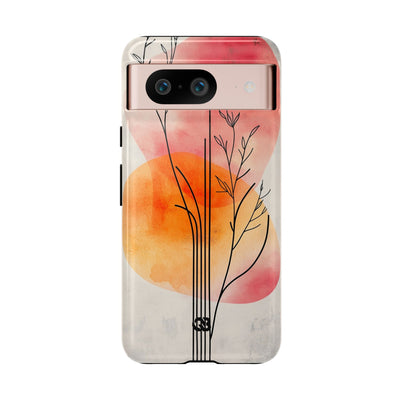 Crimson Bloom Lineage · Tough Phone Case for Google Pixel