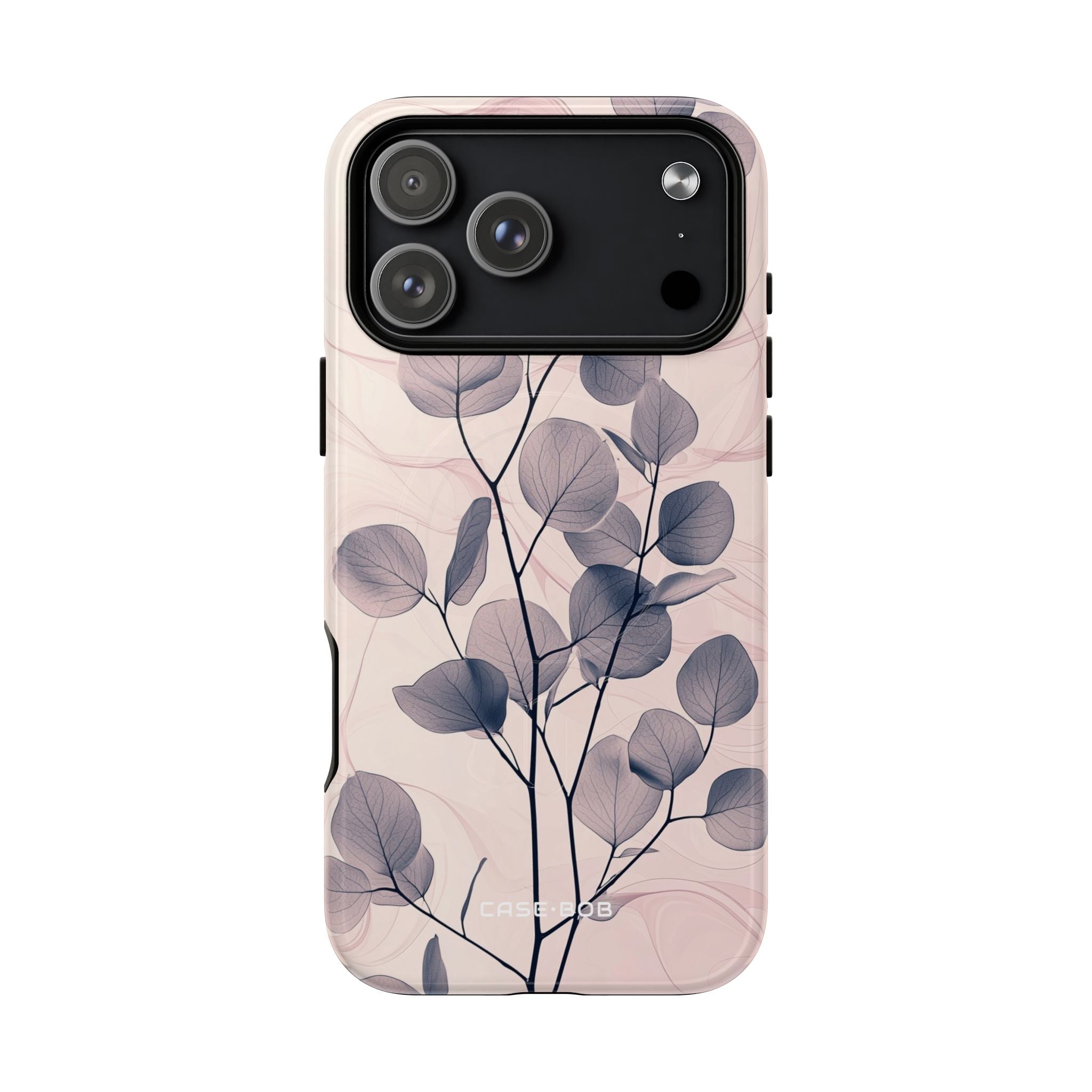 Veined Leaf Whisper iPhone 17 Pro Max Case - Tough+ - CASE•BOB