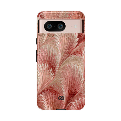 Blush Petal Plume · Tough Phone Case for Pixel ·  Pink