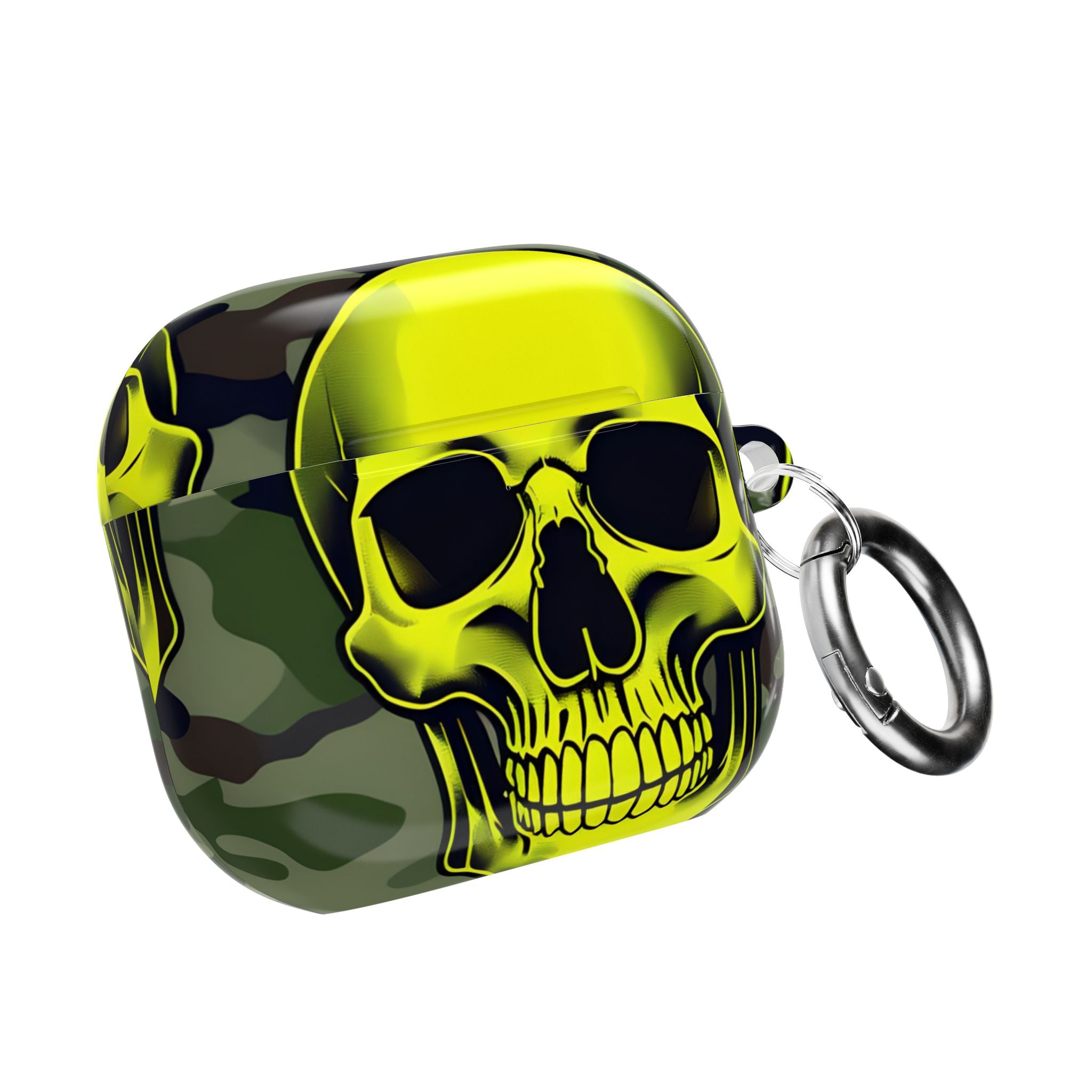 Neon Skull Camo - AirPods Case
