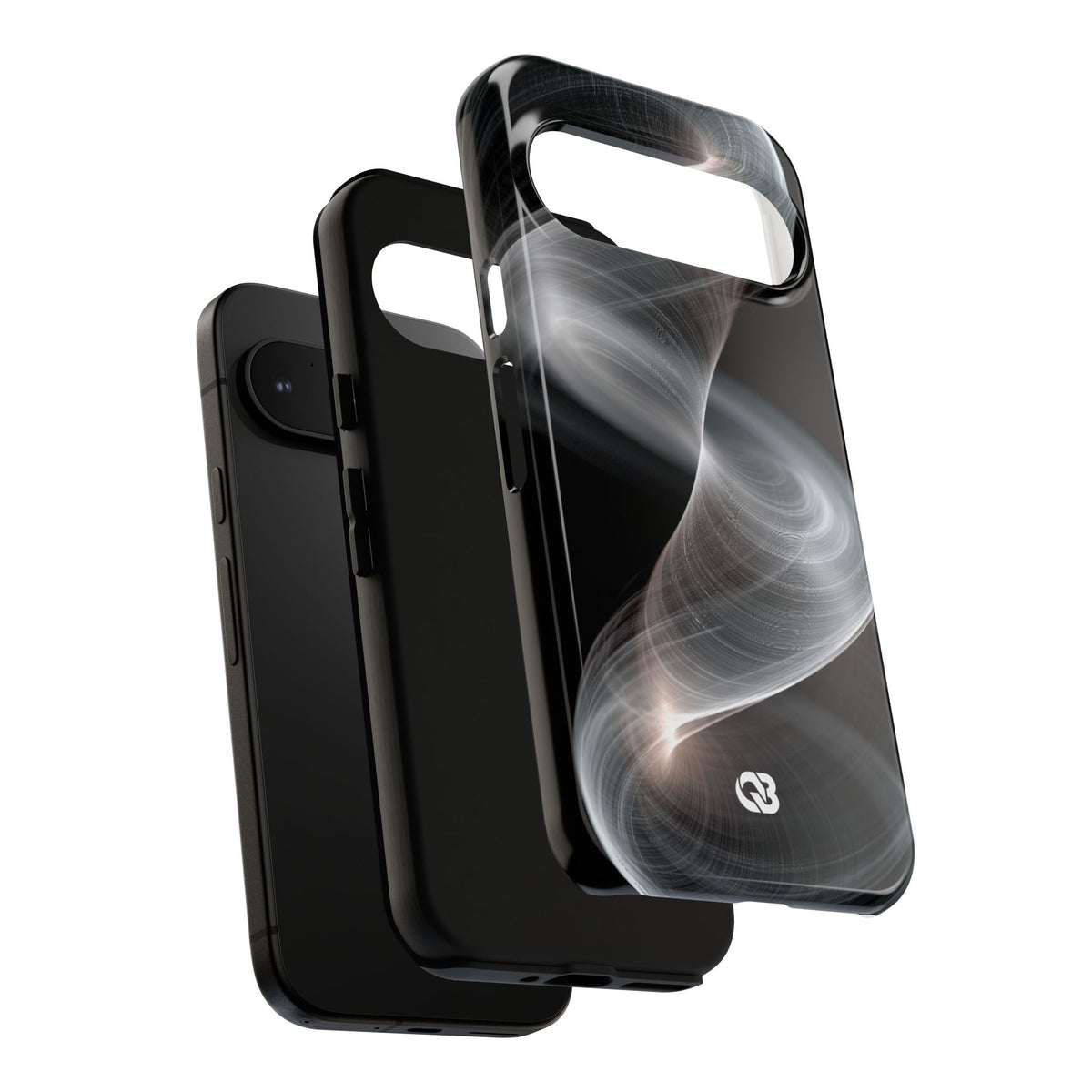 Luminous Vortex · Tough Phone Case for Pixel ·  Black