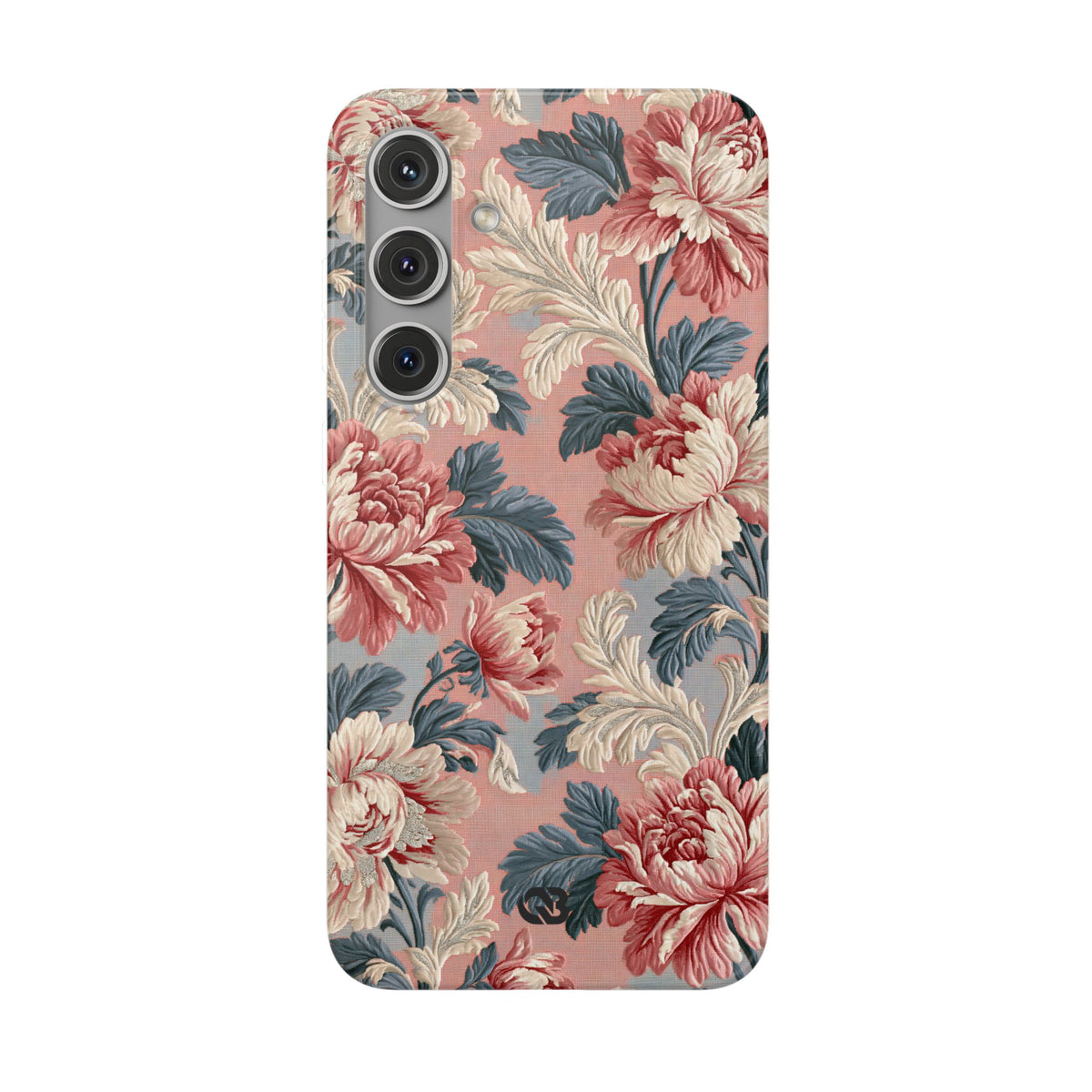 Blush Peony Jacquard · Lite Phone Case for Samsung · Pink