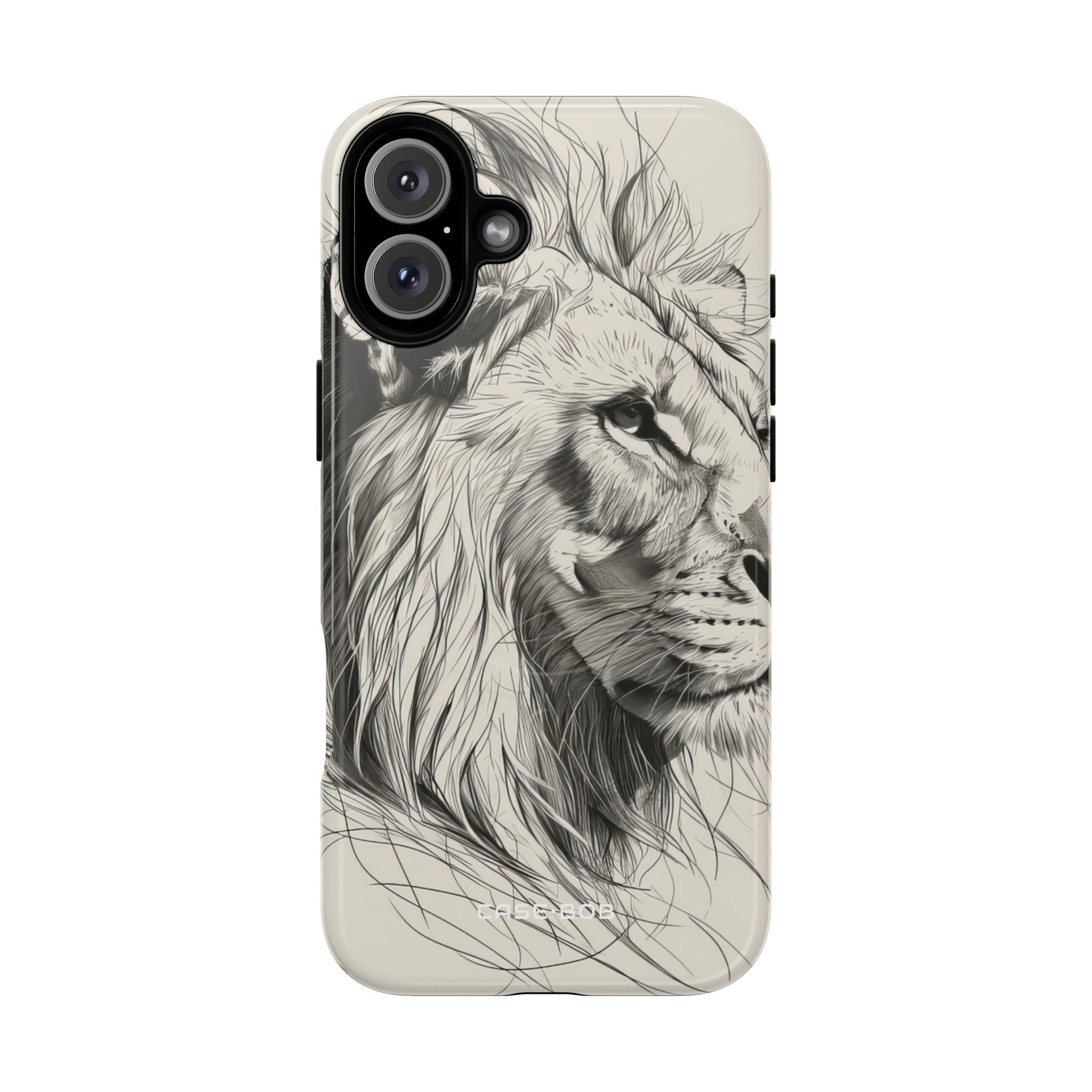 Lion Flow iPhone 16 Plus -kova suojus