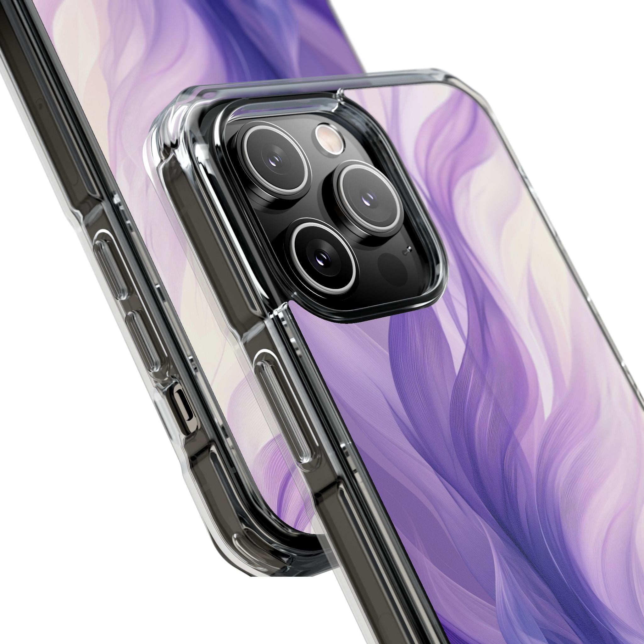 Amethyst Silk Waves · Impact Phone Case for iPhone · Magsafe