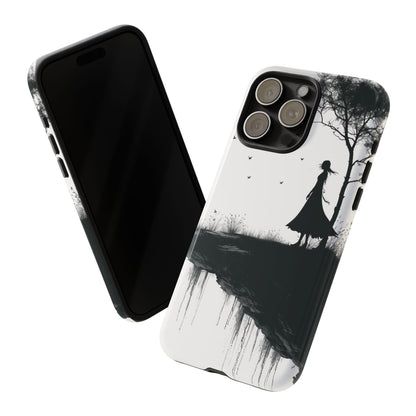 Cliffside Silhouette iPhone 15 Pro Max Case - Tough