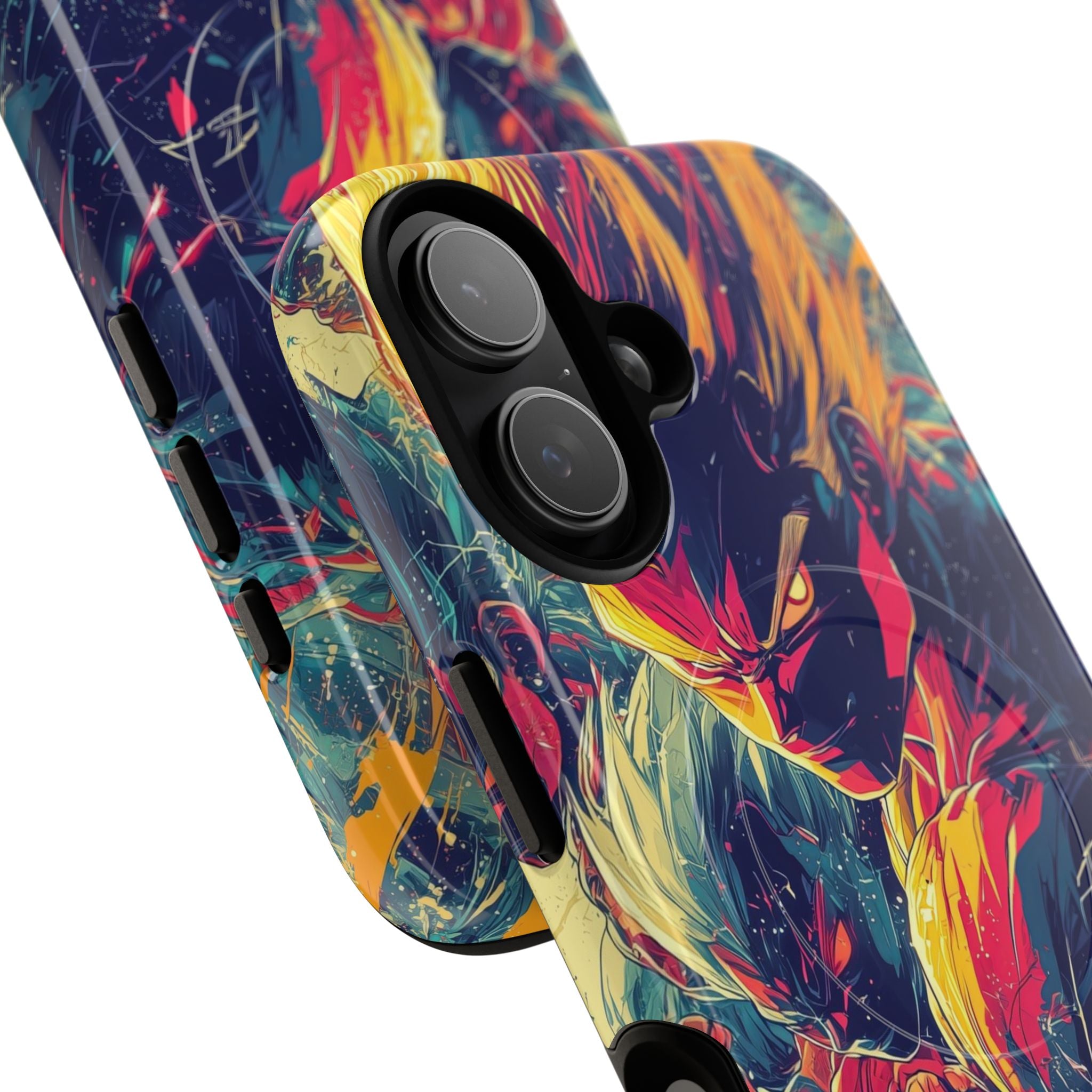 Yellow Fury iPhone 17 Case - Tough+ - CASE•BOB