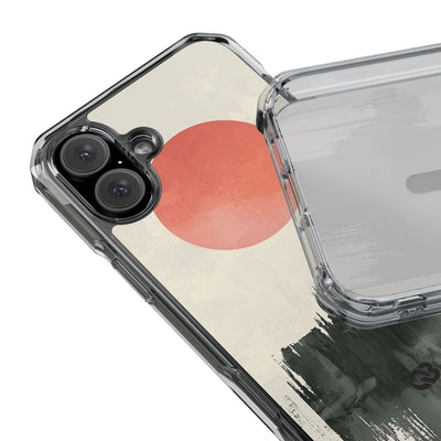 Crimson Sun Strokes · Impact Hoesje voor iPhone · Magsafe